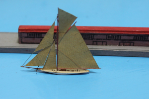 Yacht "Reliance" aus Holz (1 St.) USA 1913